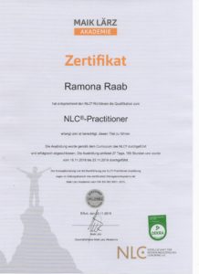 NLC Zertifikat Ramona Raab